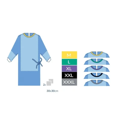 Plášť operačný Standard Plus s výstužou XXXL